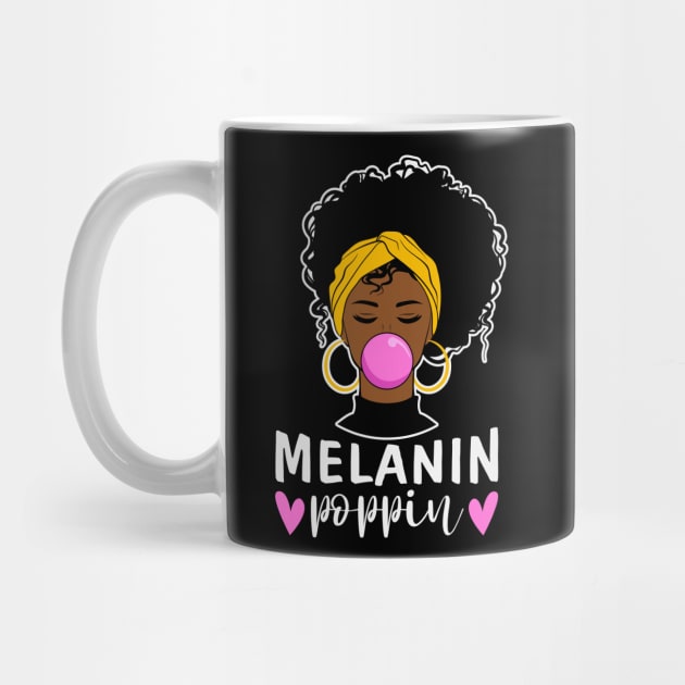 Melanin Poppin by UrbanLifeApparel